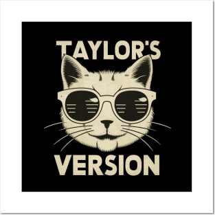 taylors cat version Posters and Art